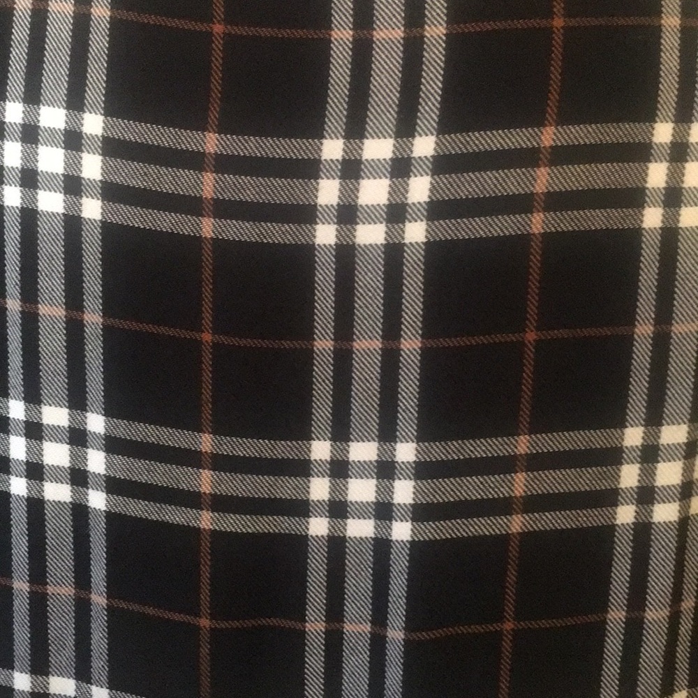 Sanctuary Plaid Buttondown 100% Rayon Top NWOT - Picture 9 of 15